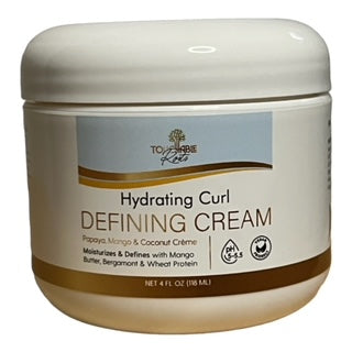 Hydrating Curl Defining Cream - Enhances & Defines Curls with Natural Luminous Shine | Lasting Hold | No Crunch | Premium Quality - 4 oz.