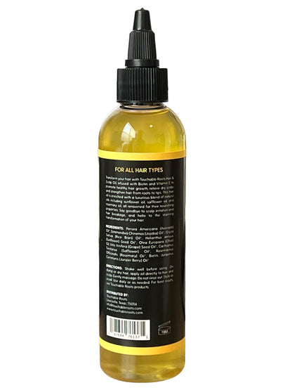 Touchable Roots Hair & Scalp Oil | Infused with Biotin and Vitamin E for Stronger, Healthier Hair | 4 fl. oz