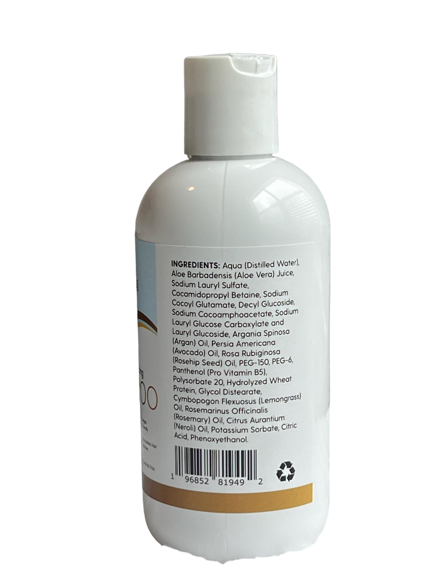 Touchable Roots Deep Moisturizing Oil-Infused Shampoo | Intense Hydration for All Hair Types | Infused with Natural Oils | For Sensitive Scalp | 8 oz.